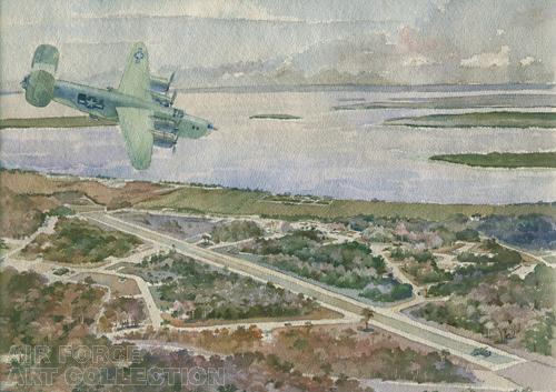 BOMBER BASE IN THE NEW HEBRIDES